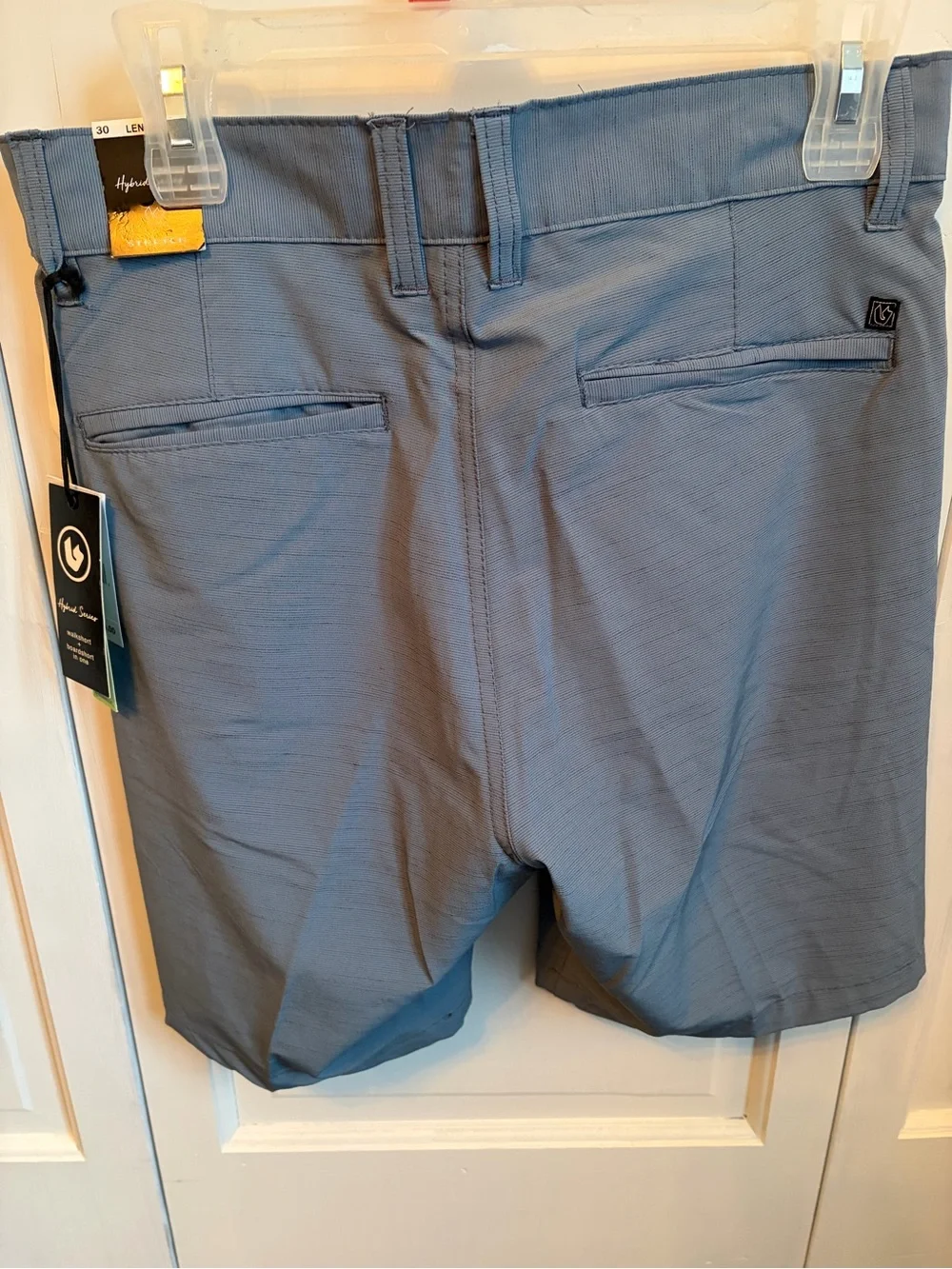 NWT BURNSIDE Hybrid Series Sz 30x18 Walkshort/Boardshort Performance Stretch